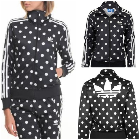 adidas polka dot jacket